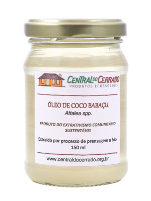 Óleo de Coco Babaçu (Extração por prensagem a frio) - 150 ml