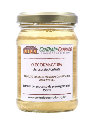 Oleo de Macáuba Extração por Pensagem à Frio) - 150 ml