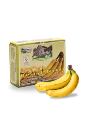 Banana Passa 150g (caixa com 12 unidades)